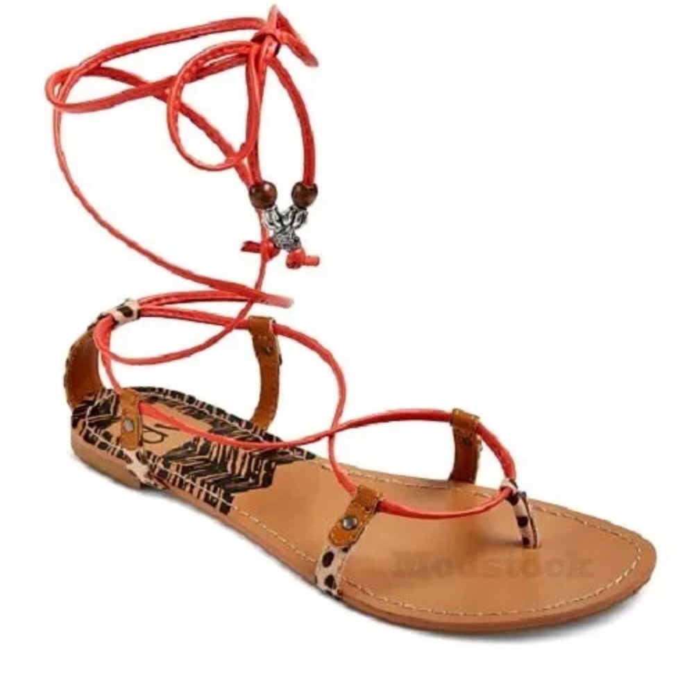 dv designed by dolce vita Jazlyn coral sandals. New in box. Size 10.